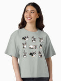 Kawaii Corgi Tri Color Boxy T Shirt T Shirt Trending US US Top Pick