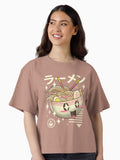 Kawaii Ramen Boxy T Shirt T Shirt Premium Print US Top Pick