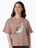 Extra Festive Bush Stone Curlew Boxy T Shirt T Shirt High Search Demand Everyday Wear