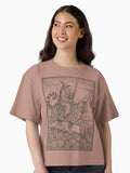 Wizard Cat Rider Vintage Medieval Sorcerer Boxy T Shirt T Shirt High Search Demand Hot Right Now