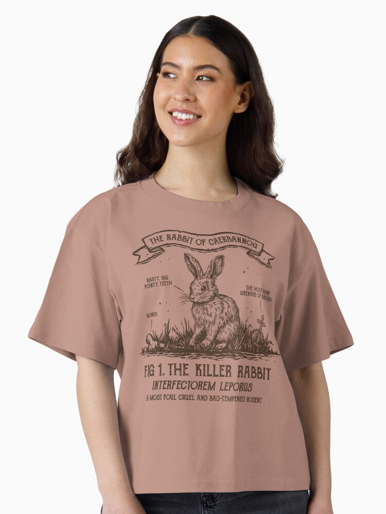 The Rabbit of Caerbannog Boxy T Shirt T Shirt Comfort Fit US Top Pick