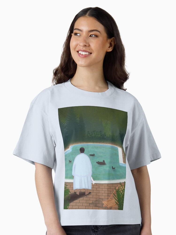 Him with those ducks Boxy T Shirt T Shirt Viral TikTok Find Hot Right Now
