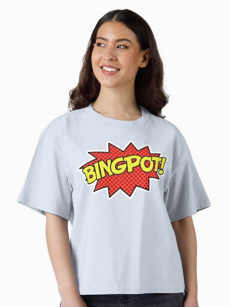 BINGPOT Boxy T Shirt T Shirt Streetwear Style Fan Favorite