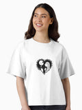 Jack Skellington Sally The Night Before Christmas Boxy T Shirt T Shirt Viral US Style Fan Favorite