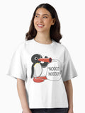 Penguin Noot Noot Boxy T Shirt T Shirt Streetwear Style US Top Pick