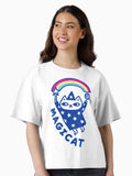 MAGICAT Boxy T Shirt T Shirt Comfort Fit Hot Right Now