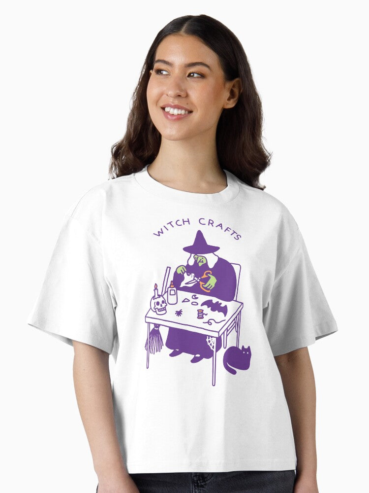 Witch Crafts Boxy T Shirt T Shirt Streetwear Style US Top Pick