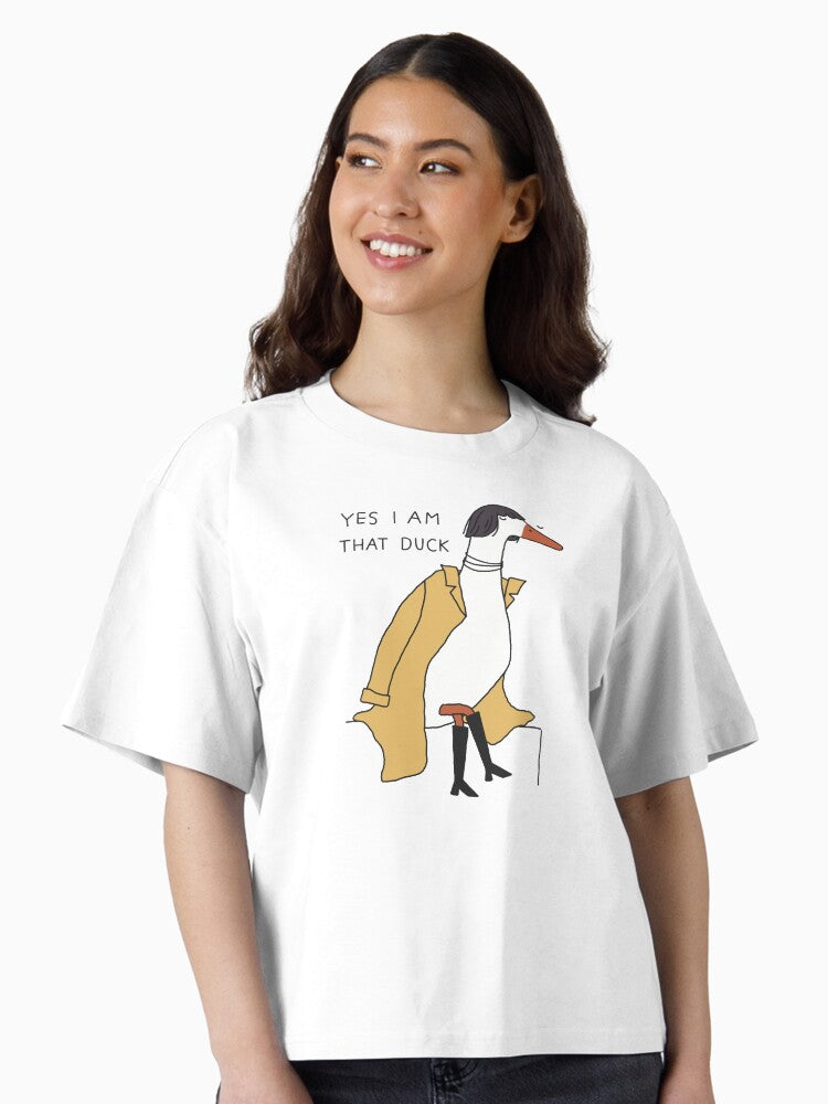 that duck Boxy T Shirt T Shirt Viral TikTok Find Everyday Wear