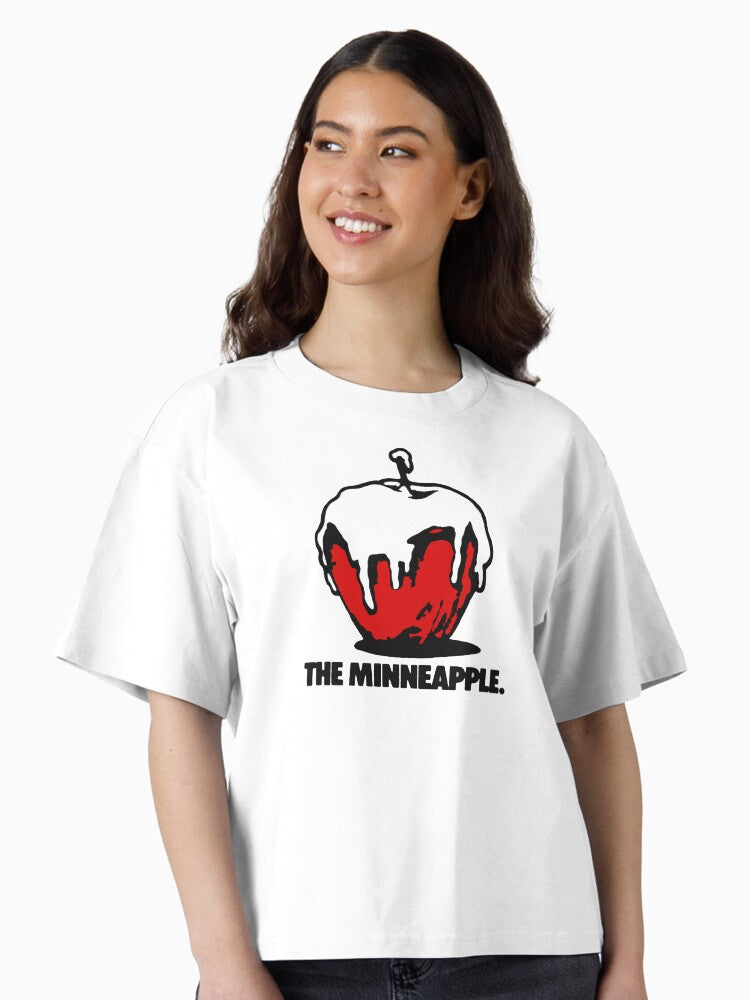 Minneapple Minneapolis Boxy T Shirt T Shirt Premium Print Everyday Wear