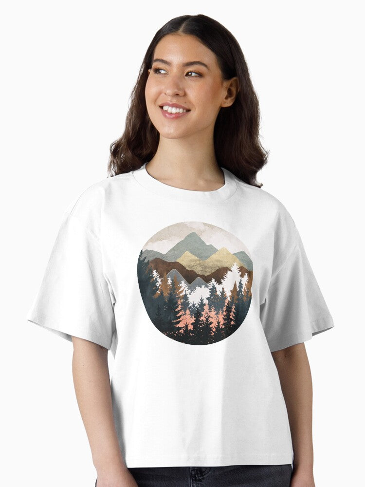 Forest View Boxy T Shirt T Shirt Trending US US Top Pick