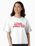 Jonathan Bailey Easily distracted by Boxy T Shirt T Shirt High Search Demand US Top Pick