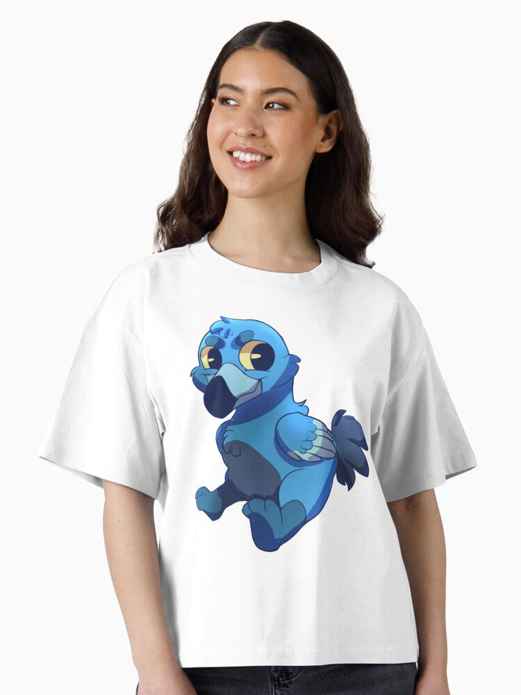 Bubble Blue Hatchling Boxy T Shirt T Shirt Trending US Everyday Wear