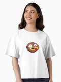Smiling Rock Pixel Art Boxy T Shirt T Shirt Streetwear Style Gift Ready
