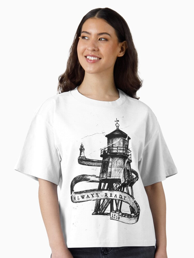 The Groyne South Shields Boxy T Shirt T Shirt Viral TikTok Find Fan Favorite