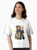 Yelana and Bob Boxy T Shirt T Shirt Premium Print Everyday Wear