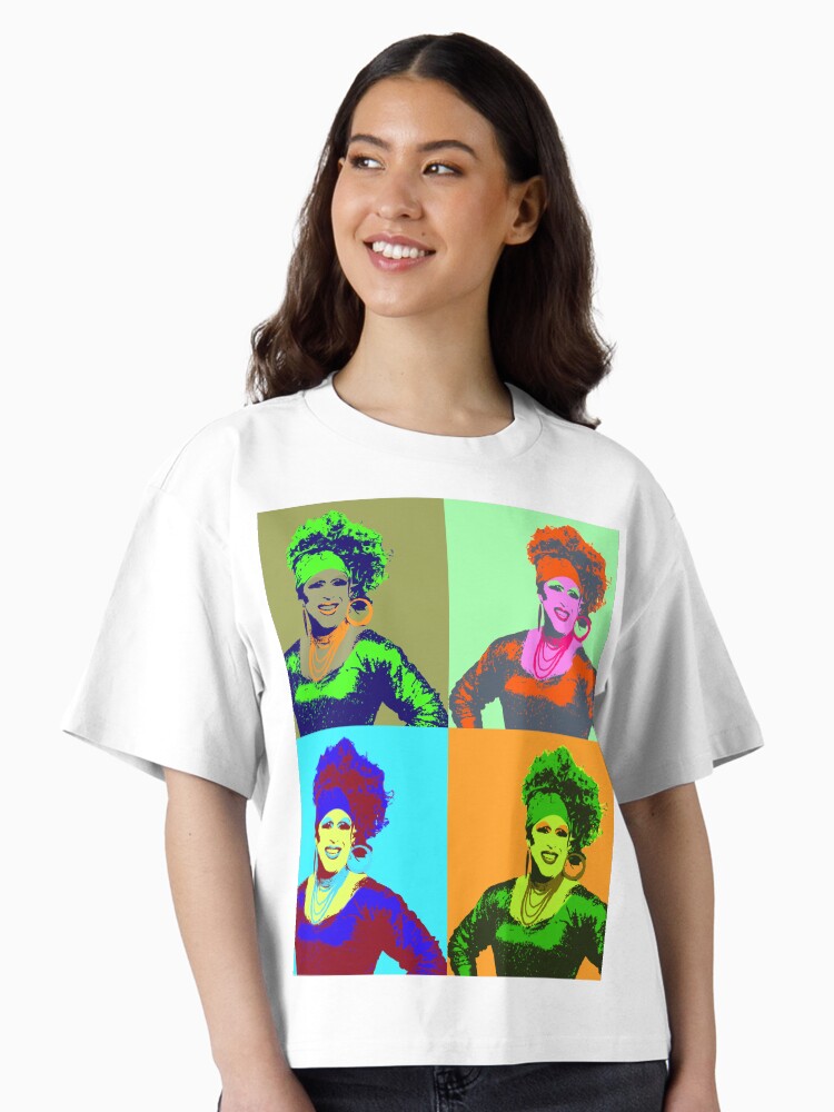 Custom Pop art portrait Boxy T Shirt T Shirt Viral TikTok Find Hot Right Now