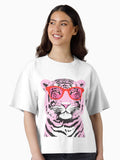 Funky Tiger Boxy T Shirt T Shirt Viral TikTok Find Gift Ready