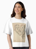Nevada USA Shaded Relief Map 3D digitally rendered Boxy T Shirt T Shirt Comfort Fit Fan Favorite