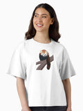 Red Panda Boxy T Shirt T Shirt Premium Print Fan Favorite