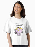 Little Miss Gym Girl Boxy T Shirt T Shirt Streetwear Style Everyday Wear