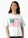 Reclaim Our Flag Boxy T Shirt T Shirt High Search Demand US Top Pick