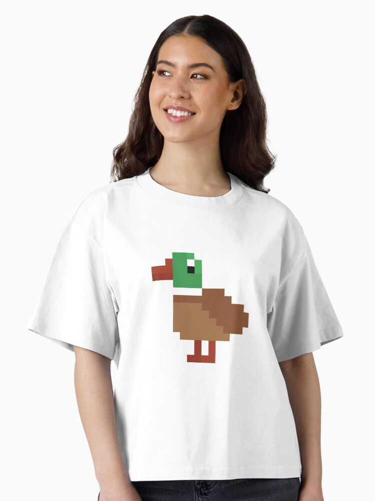 Tiny Hat Duck Boxy T Shirt T Shirt Comfort Fit Everyday Wear