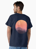 Man Stood on Mountain Classic T Shirt T Shirt Streetwear Style Tech Vibe