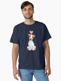 Love Smooth Coat Red Jack Russell Terrier 1 Classic T Shirt T Shirt Aesthetic Fit Top Rated