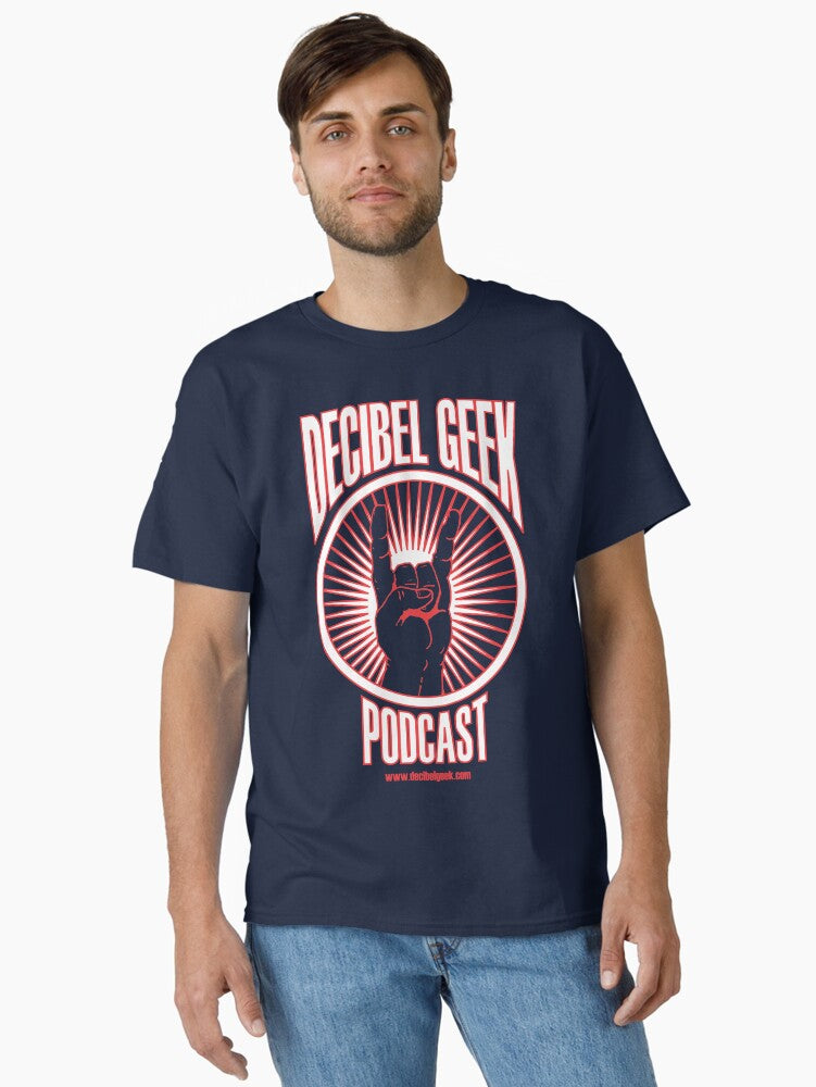Decibel Geek - Boxer Style Classic T-shirt | Trendy Graphic Tee | Casual Unisex T-shirt