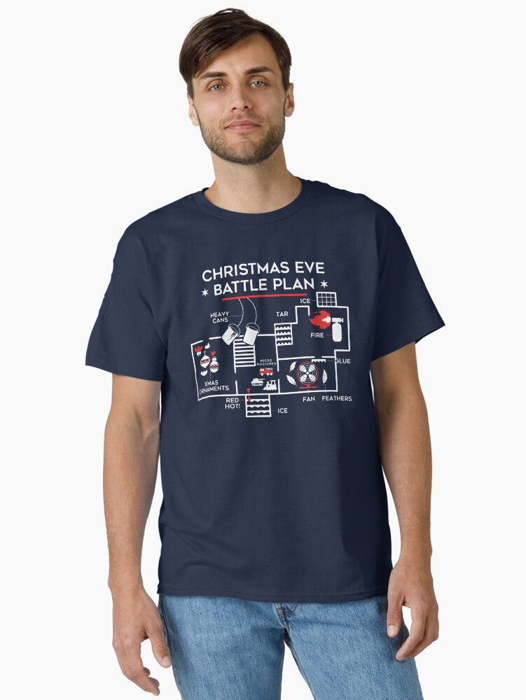 Christmas Eve Battle Plan Classic T Shirt T Shirt Premium Quality Top Rated Design