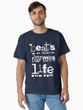 Passion Alternative Hip Hop Innovation Beats Rhymes Life Text Funny Classic T-shirt | Trendy Graphic Tee | Casual Unisex T-shirt