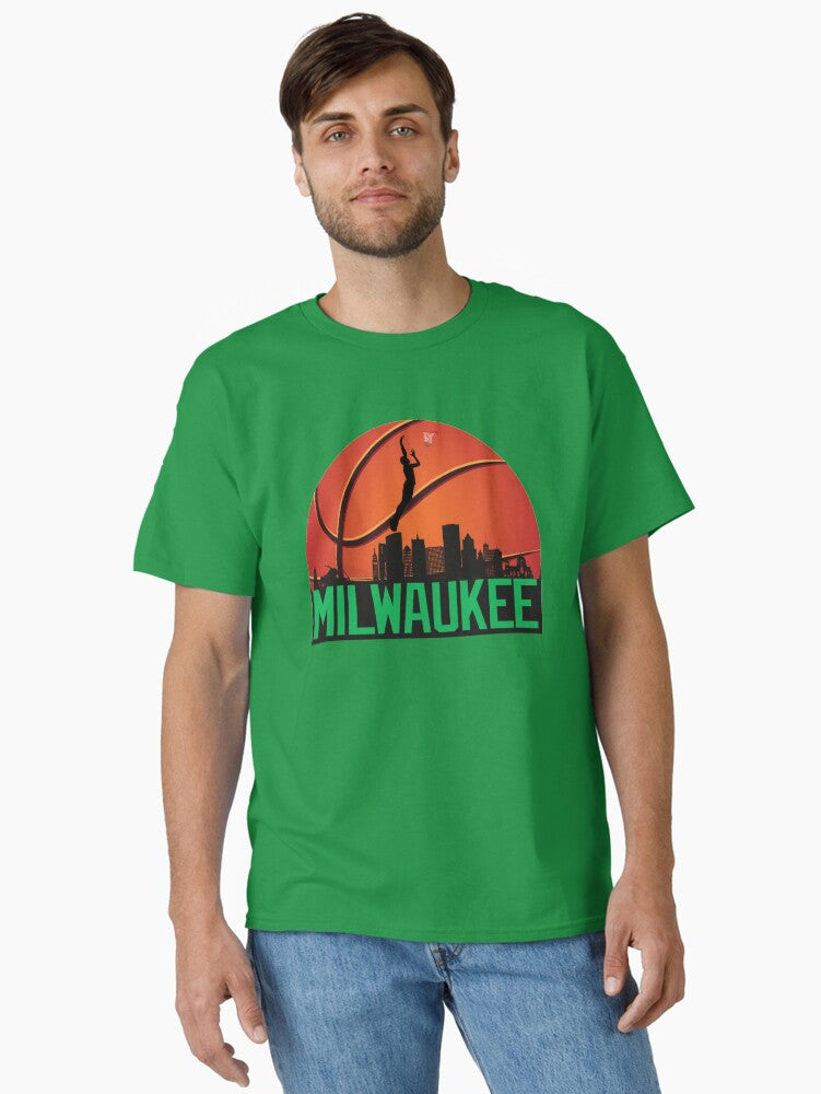 Milwaukee basketball fan Classic T Shirt T Shirt Premium Print Limited Drop Feel