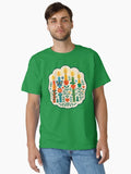 Ornate Folk Art Candles - Scandinavian Folk Art by heidiannemorris © Classic T-Shirt