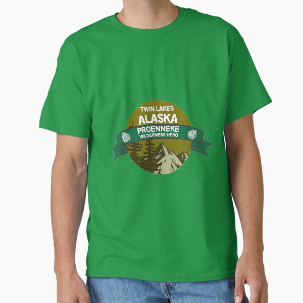 Proenneke Wilderness t shirt - Dick Proenneke Twin Lake Hero t-shirt - Richard Proenneke T shirt - Alaska Hero - Nature Outdoors Classic T-Shirt for Sale by happygiftideas