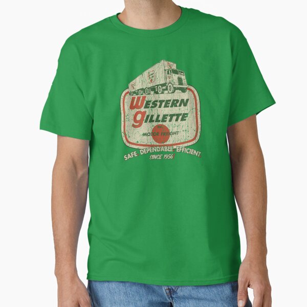 Western Gillette Motor Freight 1956 Classic T-Shirt for Sale by AstroZombie6669