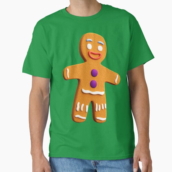 Gingerbread Man from Shrek Classic T-Shirt for Sale by SparkyDesign