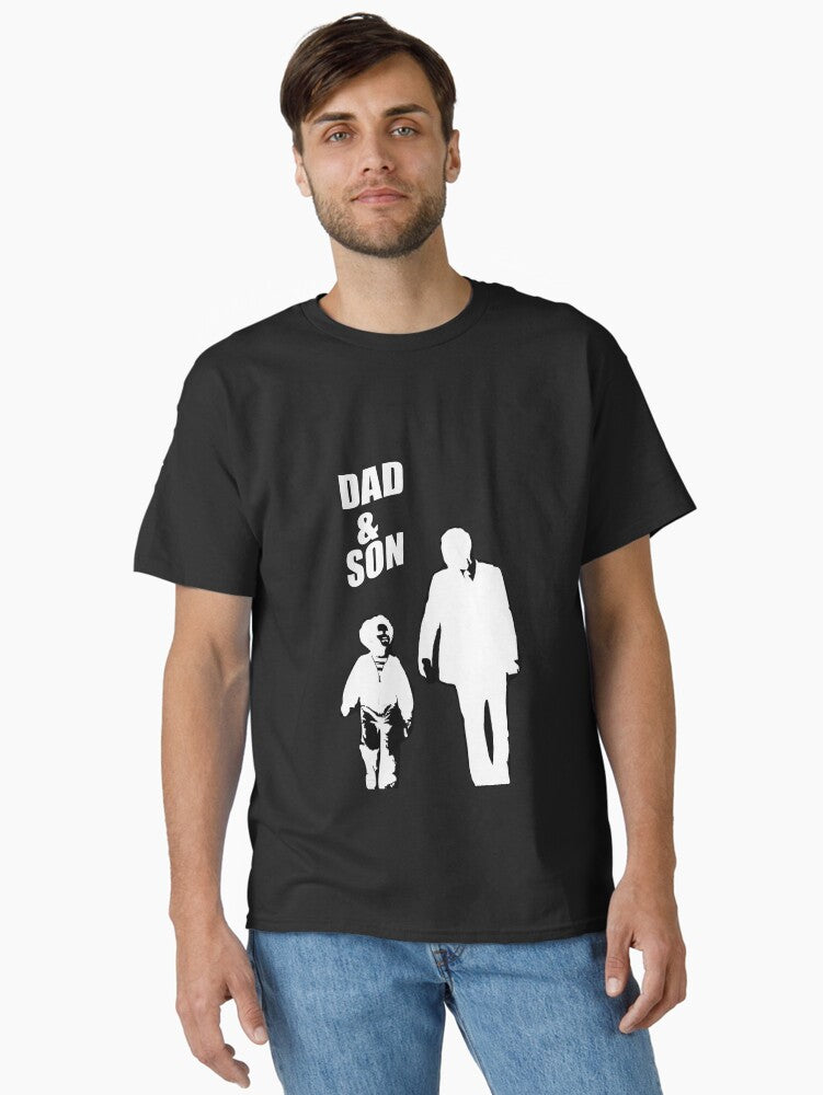 Dad and Son Classic T Shirt T Shirt | Comfort Fit | Fan Favorite