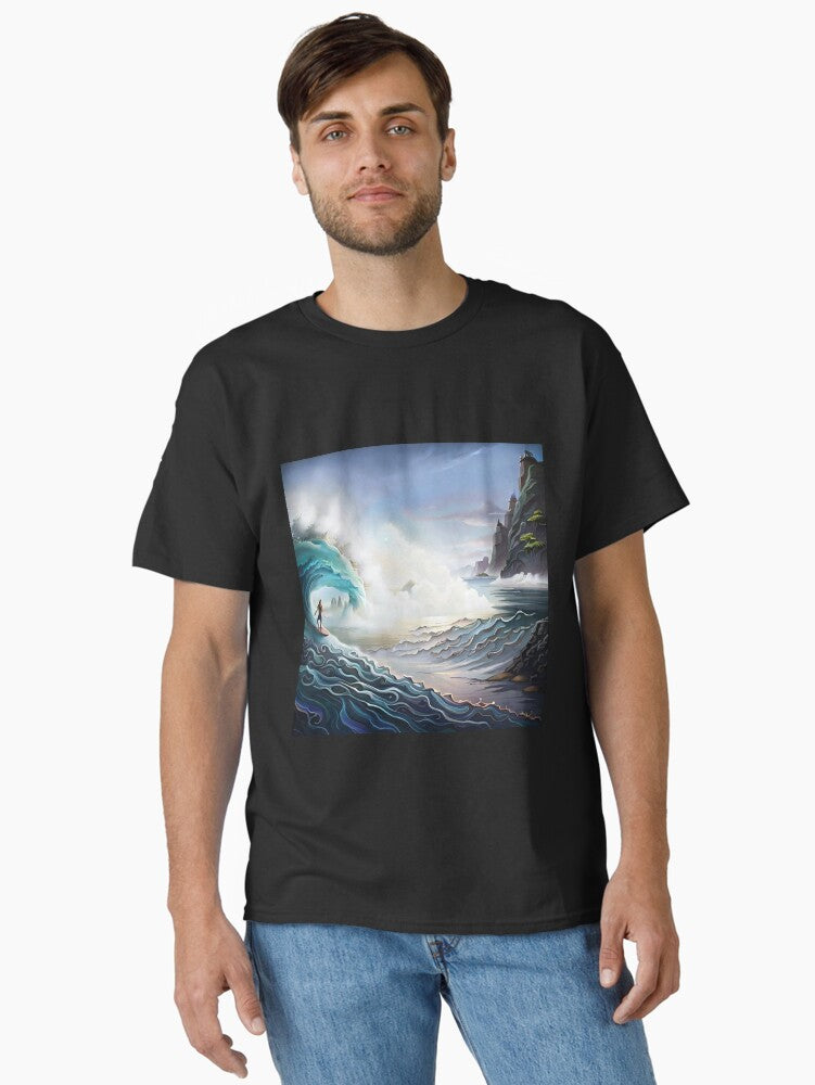 Mind Surfing Machine Dreams 043 Classic T-Shirt | Graphic T-Shirt for Unisex