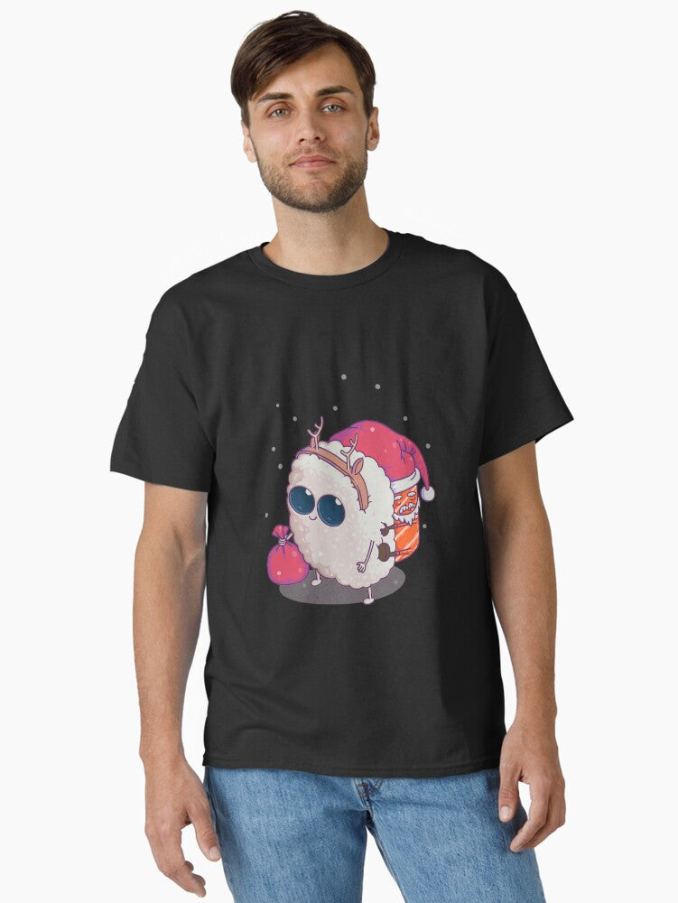 happy santa sushi Classic T-Shirt