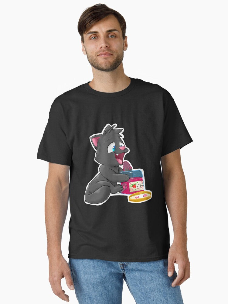 Kitten Eating Jam! Classic T-Shirt