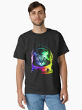 Astronaut Cat Classic T-Shirt | Graphic T-Shirt for Unisex