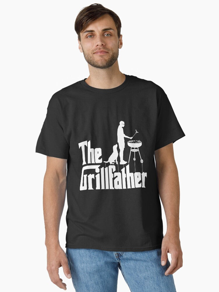 The Grillfather Funny BBQ Classic T Shirt T Shirt | Best Seller Look | Great Gift for Dad