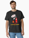 Fire Distinguisher Funny Pun Classic T Shirt T Shirt | Viral US Style | Great Gift for Dad