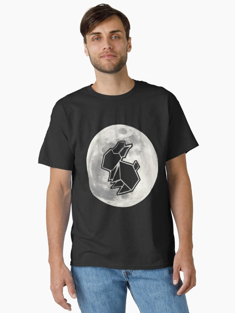 To The Moon Rabbit Classic T-shirt | Trendy Graphic Tee | Casual Unisex T-shirt