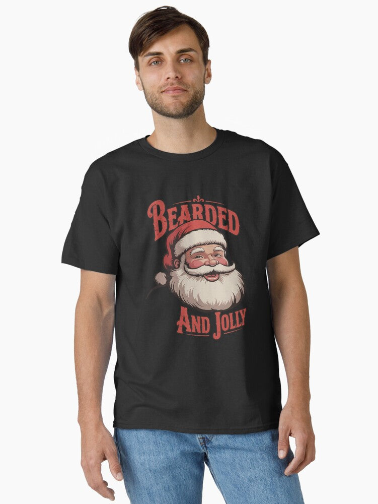 Bearded and Jolly Christmas Classic T-Shirt
