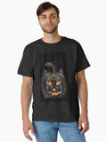 paw pattern pumpkin pointillism dot Classic T Shirt T Shirt Premium Quality Fan Favorite