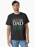 Feliz Navi Dad Ugly Christmas Sweater Funny Spanish Xmas Pun Gift For Hispanic Father Classic T Shirt Sweater | Premi...