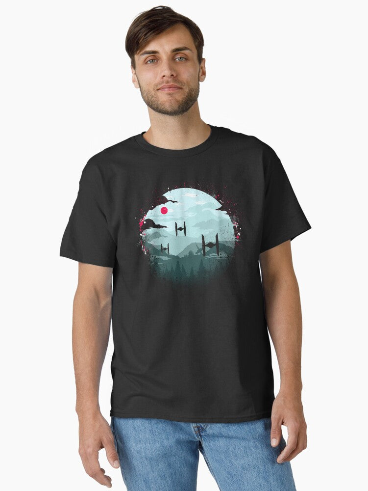Tie Fighters At Dawn Classic T Shirt T Shirt Trending 2025 Daily Comfort Wear