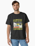 Cat Dad Ever Best Siamese Sunset Classic T Shirt T Shirt | Premium Quality | US Hot Search