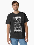 Mothman x Moon White Lines Classic T Shirt T Shirt Trending 2025 Fan Favorite
